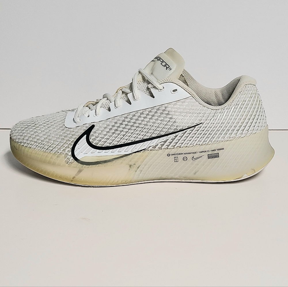 Nike Court Air Zoom Vapor 11 Hard Court  DR 6966-101 Men's Shoes White US 11